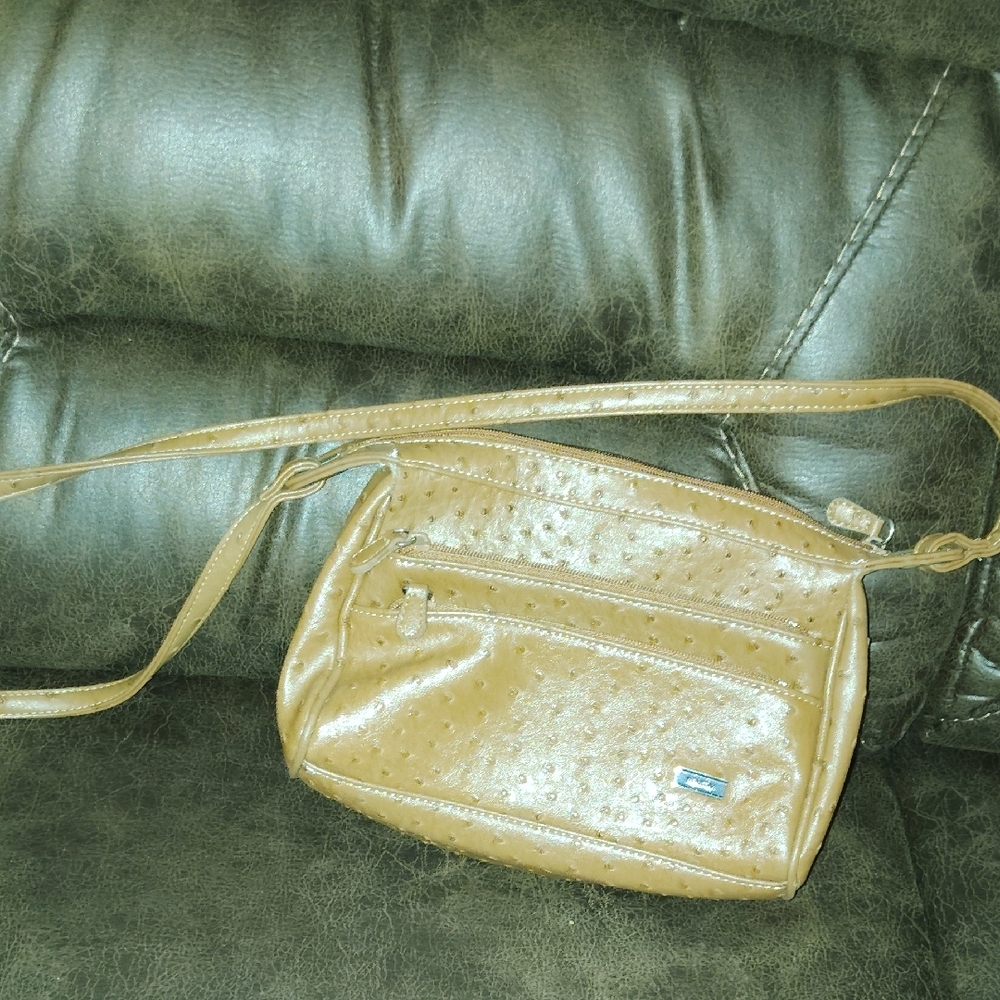 Elegant Tan Crossbody Bag